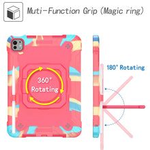 Load image into Gallery viewer, Handle Grip Holder Silicone Hybrid PC Tablet Case with Strap, For iPad Pro 11 2025 / 2024, For iPad Air 11 2026 / 2025 / 2024