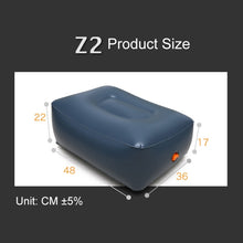 Load image into Gallery viewer, Universal Car Travel Inflatable Stool, Z2 PVC Trapezoidal Inflatable Stool, Z4 PVC Small Square Stool, Z5 PVC Large Square Stool, Z2Q1 PVC Step Stool + Car Pump, Z3Q1 Cloth Step Stool + Car Pump, Z4Q1 Small Square Stool + Car Pump                      ...