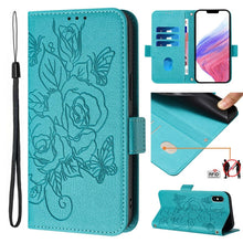 Load image into Gallery viewer, Embossed Rose RFID Anti-theft Leather Phone Case, For iPhone 11 Pro Max, For iPhone 11, For iPhone 11 Pro, For iPhone XS / X, For iPhone XR, For iPhone XS Max, For iPhone 8 Plus / 7 Plus