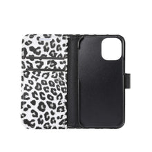 Load image into Gallery viewer, Leopard Print Pattern Horizontal Flip Leather Case with Card Slot and Holder, For iPhone 12 mini, For iPhone 12 / 12 Pro, For iPhone 12 Pro Max