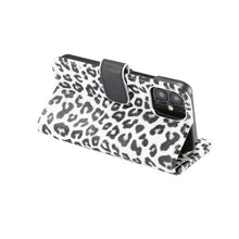 Load image into Gallery viewer, Leopard Print Pattern Horizontal Flip Leather Case with Card Slot and Holder, For iPhone 12 mini, For iPhone 12 / 12 Pro, For iPhone 12 Pro Max