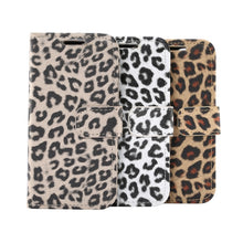 Load image into Gallery viewer, Leopard Print Pattern Horizontal Flip Leather Case with Card Slot and Holder, For iPhone 12 mini, For iPhone 12 / 12 Pro, For iPhone 12 Pro Max