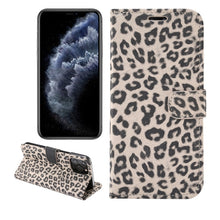 Load image into Gallery viewer, Leopard Print Pattern Horizontal Flip Leather Case with Card Slot and Holder, For iPhone 12 mini, For iPhone 12 / 12 Pro, For iPhone 12 Pro Max