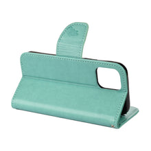 Load image into Gallery viewer, Butterfly Flower Pattern Horizontal Flip Leather Case with Holder &amp; Card Slots &amp; Wallet, For iPhone 12 mini, For iPhone 12 / 12 Pro, For iPhone 12 Pro Max