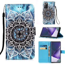 Load image into Gallery viewer, Colored Drawing Pattern Plain Weave Horizontal Flip Leather Case with Holder &amp; Card Slot &amp; Wallet &amp; Lanyard