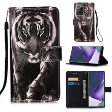 Load image into Gallery viewer, Colored Drawing Pattern Plain Weave Horizontal Flip Leather Case with Holder &amp; Card Slot &amp; Wallet &amp; Lanyard