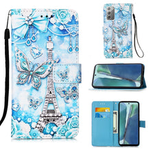 Load image into Gallery viewer, Colored Drawing Pattern Plain Weave Horizontal Flip Leather Case with Holder &amp; Card Slot &amp; Wallet &amp; Lanyard