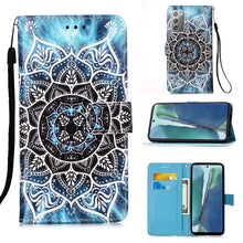 Load image into Gallery viewer, Colored Drawing Pattern Plain Weave Horizontal Flip Leather Case with Holder &amp; Card Slot &amp; Wallet &amp; Lanyard