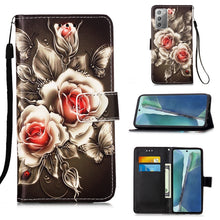 Load image into Gallery viewer, Colored Drawing Pattern Plain Weave Horizontal Flip Leather Case with Holder &amp; Card Slot &amp; Wallet &amp; Lanyard