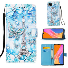 Load image into Gallery viewer, Colored Drawing Pattern Plain Weave Horizontal Flip Leather Case with Holder &amp; Card Slot &amp; Wallet &amp; Lanyard