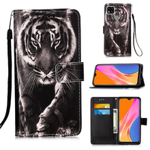 Load image into Gallery viewer, Colored Drawing Pattern Plain Weave Horizontal Flip Leather Case with Holder &amp; Card Slot &amp; Wallet &amp; Lanyard