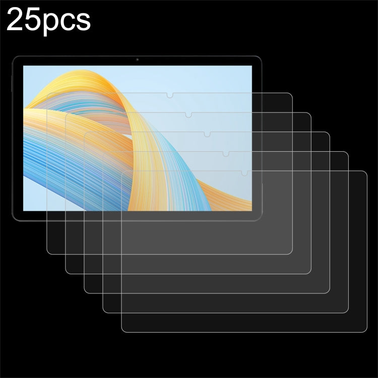 25pcs 9H 0.3mm Explosion-proof Tempered Glass Film, For HiGrace A6H 11, For HiGrace C107 10.1, For HiGrace C9+ 11, For HiGrace Kids Tablet 7, For HiGrace A7L 11, For HiGrace G9 11.5, For Higrace C12 10.4