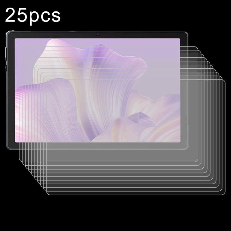 25pcs 9H 0.3mm Explosion-proof Tempered Glass Film, For HiGrace A6H 11, For HiGrace C107 10.1, For HiGrace C9+ 11, For HiGrace Kids Tablet 7, For HiGrace A7L 11, For HiGrace G9 11.5, For Higrace C12 10.4