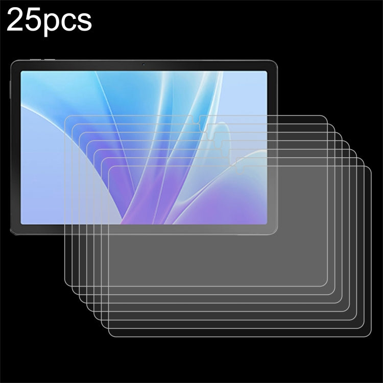 25pcs 9H 0.3mm Explosion-proof Tempered Glass Film, For HiGrace A6H 11, For HiGrace C107 10.1, For HiGrace C9+ 11, For HiGrace Kids Tablet 7, For HiGrace A7L 11, For HiGrace G9 11.5, For Higrace C12 10.4