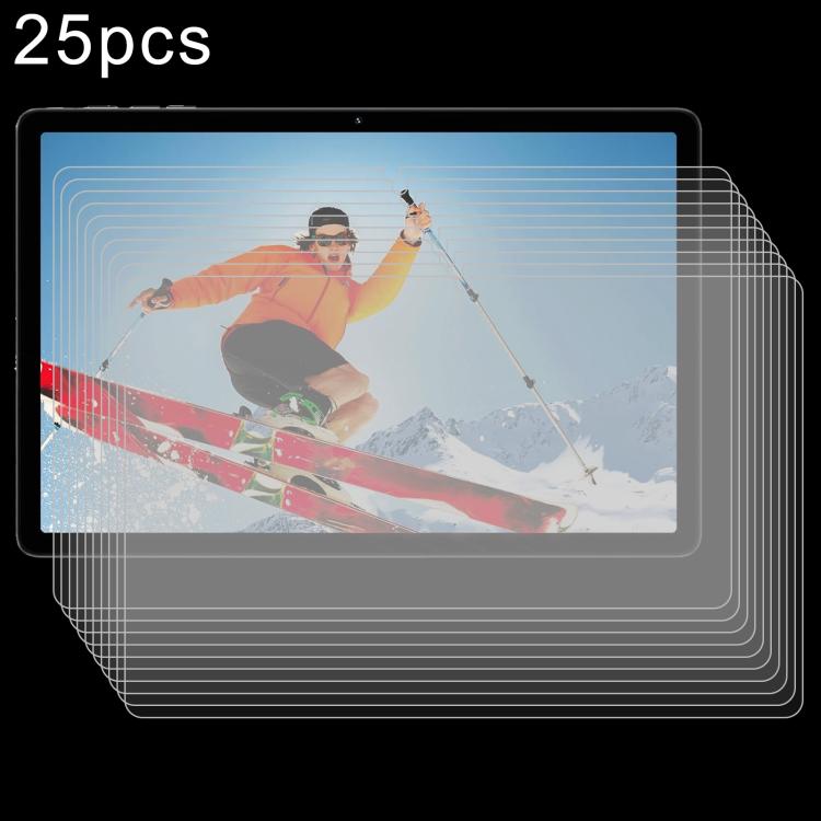 25pcs 9H 0.3mm Explosion-proof Tempered Glass Film, For HiGrace A6H 11, For HiGrace C107 10.1, For HiGrace C9+ 11, For HiGrace Kids Tablet 7, For HiGrace A7L 11, For HiGrace G9 11.5, For Higrace C12 10.4