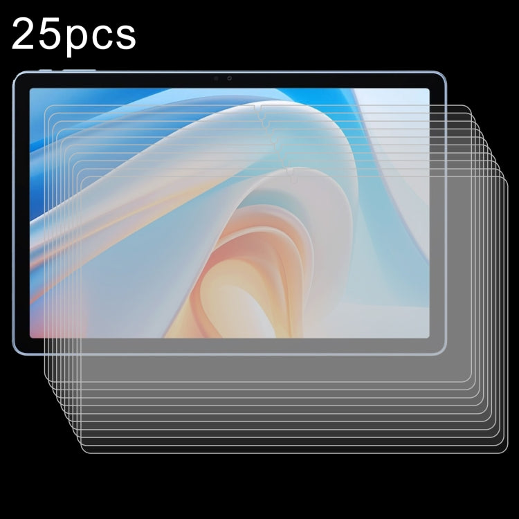 25pcs 9H 0.3mm Explosion-proof Tempered Glass Film, For itel Vista Tab 30 11, For itel Pad 2 10.1, For itel Vista Tab 11 / 10 10.1, For itel Vista Tab 10 mini 8.0, For itel Mega Pad 11, For itel Mega Pad 10.1, For itel Vista Tab 30 Pro 13 inch         ...