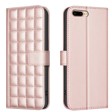 Load image into Gallery viewer, Square Texture Leather Phone Case, For iPhone 12 / 12 Pro, For iPhone 12 Pro Max, For iPhone 11 Pro Max, For iPhone 11, For iPhone 11 Pro, For iPhone XR, For iPhone XS Max, For iPhone 8 Plus / 7 Plus
