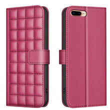 Load image into Gallery viewer, Square Texture Leather Phone Case, For iPhone 12 / 12 Pro, For iPhone 12 Pro Max, For iPhone 11 Pro Max, For iPhone 11, For iPhone 11 Pro, For iPhone XR, For iPhone XS Max, For iPhone 8 Plus / 7 Plus