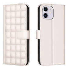 Load image into Gallery viewer, Square Texture Leather Phone Case, For iPhone 12 / 12 Pro, For iPhone 12 Pro Max, For iPhone 11 Pro Max, For iPhone 11, For iPhone 11 Pro, For iPhone XR, For iPhone XS Max, For iPhone 8 Plus / 7 Plus