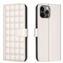 Load image into Gallery viewer, Square Texture Leather Phone Case, For iPhone 12 / 12 Pro, For iPhone 12 Pro Max, For iPhone 11 Pro Max, For iPhone 11, For iPhone 11 Pro, For iPhone XR, For iPhone XS Max, For iPhone 8 Plus / 7 Plus