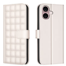 Load image into Gallery viewer, Square Texture Leather Phone Case, For iPhone 17e / 16e, For iPhone 17 Pro Max, For iPhone 16 Pro Max, For iPhone 16 Pro, For iPhone 16 Plus, For iPhone 16, For iPhone 15 Pro Max, For iPhone 15 Pro