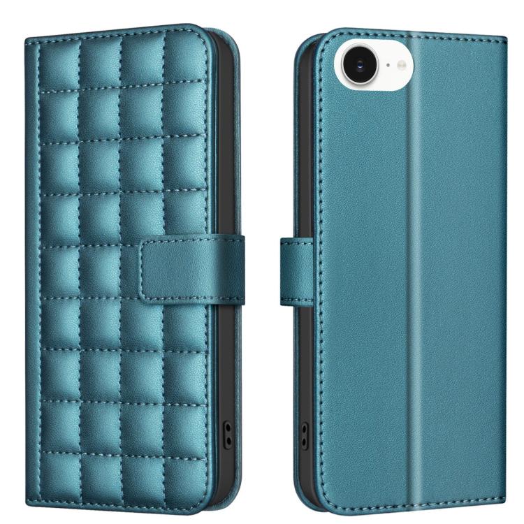 Square Texture Leather Phone Case, For iPhone 17e / 16e, For iPhone 17 Pro Max, For iPhone 16 Pro Max, For iPhone 16 Pro, For iPhone 16 Plus, For iPhone 16, For iPhone 15 Pro Max, For iPhone 15 Pro