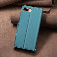 Load image into Gallery viewer, Square Texture Leather Phone Case, For iPhone 17e / 16e, For iPhone 17 Pro Max, For iPhone 16 Pro Max, For iPhone 16 Pro, For iPhone 16 Plus, For iPhone 16, For iPhone 15 Pro Max, For iPhone 15 Pro