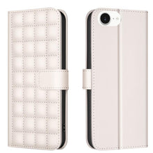 Load image into Gallery viewer, Square Texture Leather Phone Case, For iPhone 17e / 16e, For iPhone 17 Pro Max, For iPhone 16 Pro Max, For iPhone 16 Pro, For iPhone 16 Plus, For iPhone 16, For iPhone 15 Pro Max, For iPhone 15 Pro
