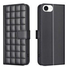 Load image into Gallery viewer, Square Texture Leather Phone Case, For iPhone 17e / 16e, For iPhone 17 Pro Max, For iPhone 16 Pro Max, For iPhone 16 Pro, For iPhone 16 Plus, For iPhone 16, For iPhone 15 Pro Max, For iPhone 15 Pro