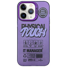 Load image into Gallery viewer, English Label Double-sided Frosted Phone Case, For iPhone 11 Pro, For iPhone XS / X, For iPhone XR, For iPhone XS Max