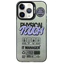 Load image into Gallery viewer, English Label Double-sided Frosted Phone Case, For iPhone 11 Pro, For iPhone XS / X, For iPhone XR, For iPhone XS Max