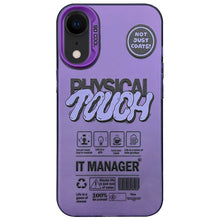 Load image into Gallery viewer, English Label Double-sided Frosted Phone Case, For iPhone 11 Pro, For iPhone XS / X, For iPhone XR, For iPhone XS Max