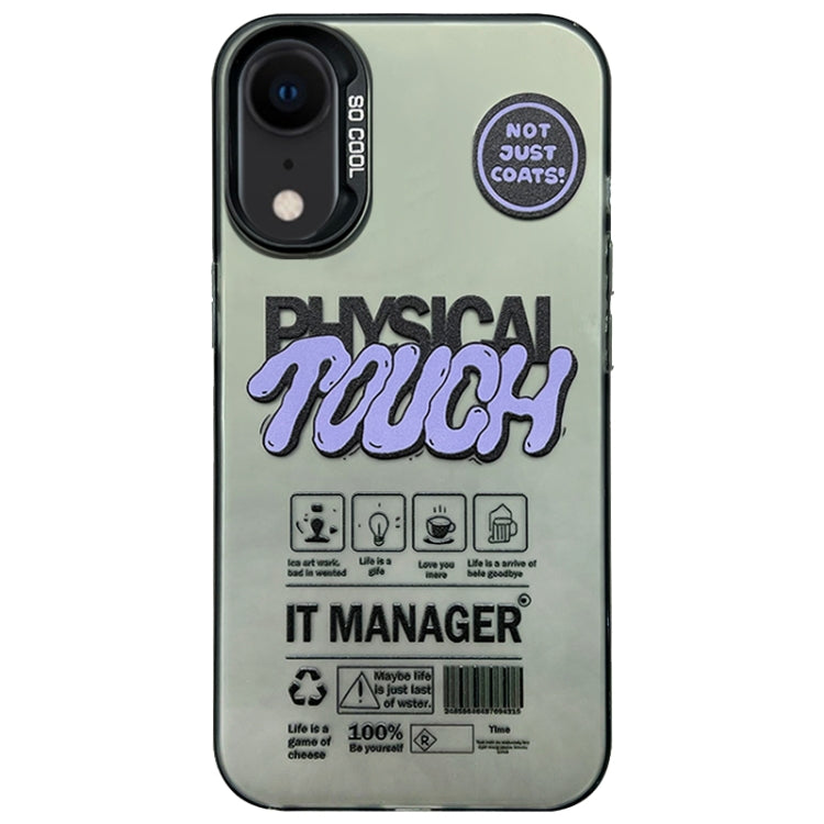 English Label Double-sided Frosted Phone Case, For iPhone 11 Pro, For iPhone XS / X, For iPhone XR, For iPhone XS Max