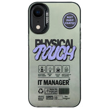 Load image into Gallery viewer, English Label Double-sided Frosted Phone Case, For iPhone 11 Pro, For iPhone XS / X, For iPhone XR, For iPhone XS Max