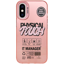 Load image into Gallery viewer, English Label Double-sided Frosted Phone Case, For iPhone 11 Pro, For iPhone XS / X, For iPhone XR, For iPhone XS Max