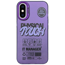 Load image into Gallery viewer, English Label Double-sided Frosted Phone Case, For iPhone 11 Pro, For iPhone XS / X, For iPhone XR, For iPhone XS Max