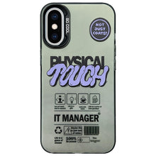 Load image into Gallery viewer, English Label Double-sided Frosted Phone Case, For iPhone 11 Pro, For iPhone XS / X, For iPhone XR, For iPhone XS Max