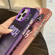 Load image into Gallery viewer, English Label Double-sided Frosted Phone Case, For iPhone 11 Pro, For iPhone XS / X, For iPhone XR, For iPhone XS Max
