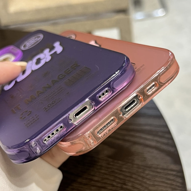English Label Double-sided Frosted Phone Case, For iPhone 11 Pro, For iPhone XS / X, For iPhone XR, For iPhone XS Max