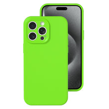 Load image into Gallery viewer, Precise Hole Liquid Silicone Jelly Color Full Coverage Phone Case, For iPhone 15 Pro Max