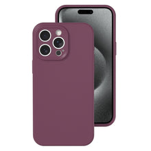 Load image into Gallery viewer, Precise Hole Liquid Silicone Jelly Color Full Coverage Phone Case, For iPhone 15 Pro