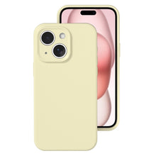 Load image into Gallery viewer, Precise Hole Liquid Silicone Jelly Color Full Coverage Phone Case, For iPhone 15
