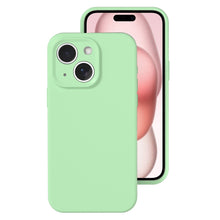 Load image into Gallery viewer, Precise Hole Liquid Silicone Jelly Color Full Coverage Phone Case, For iPhone 15