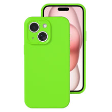 Load image into Gallery viewer, Precise Hole Liquid Silicone Jelly Color Full Coverage Phone Case, For iPhone 15