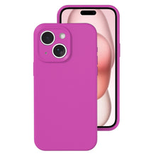 Load image into Gallery viewer, Precise Hole Liquid Silicone Jelly Color Full Coverage Phone Case, For iPhone 15