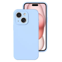 Load image into Gallery viewer, Precise Hole Liquid Silicone Jelly Color Full Coverage Phone Case, For iPhone 15
