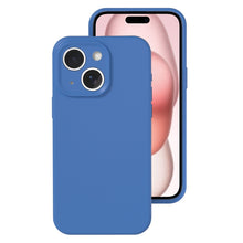 Load image into Gallery viewer, Precise Hole Liquid Silicone Jelly Color Full Coverage Phone Case, For iPhone 15