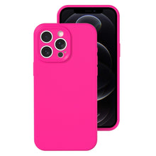 Load image into Gallery viewer, Precise Hole Liquid Silicone Jelly Color Full Coverage Phone Case, For iPhone 12 Pro