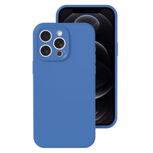 Load image into Gallery viewer, Precise Hole Liquid Silicone Jelly Color Full Coverage Phone Case, For iPhone 12 Pro