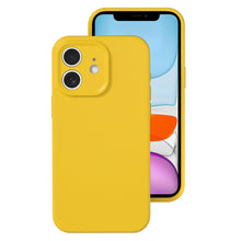 Load image into Gallery viewer, Precise Hole Liquid Silicone Jelly Color Full Coverage Phone Case, For iPhone 11